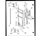 Amana 36261-P1115701W refrigerator door (36561/p1115501w) (36561/p1115502w) (36568/p1115503w) (36568/p1115504w) diagram