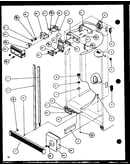 Refrigerator/freezer controls and cabinet part (36571/p1115505w) (36571/p1115506w) (36578/p1115507w) (36578/p1115508w)