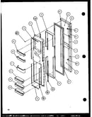 Freezer door (36261/p1115701w) (36261/p1115702w) (36268/p1115703w) (36268/p1115704w)