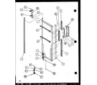 Amana 36268-P1115704W refrigerator door (36261/p1115701w) (36261/p1115702w) (36268/p1115703w) (36268/p1115704w) diagram