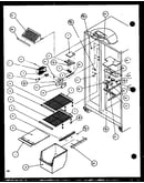 Freezer shelving and refrigerator light (36261/p1115701w) (36261/p1115702w) (36268/p1115703w) (36268/p1115704w)