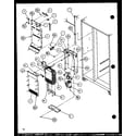 Amana 36268-P1115703W evaporator and air handling (36261/p1115701w) (36261/p1115702w) (36268/p1115703w) (36268/p1115704w) diagram
