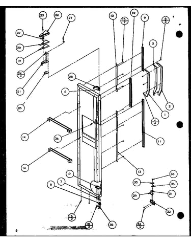Freezer door (scd19j/p1116701w)