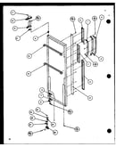 Refrigerator door (scd19j/p1116701w)
