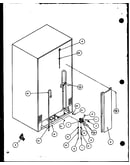 Cabinet back (scd19j/p1116701w)