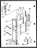 Freezer door (scd22j/p1116101w) (scd22j/p1116102w)