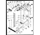Amana SCD19J-P1116701W refrigerator (scd22j/p1116101w) (scd22j/p1116102w) diagram