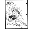 Amana SCD19J-P1116701W machine compartment (scd22j/p1116101w) (scd22j/p1116102w) diagram