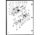 Amana SCD19J-P1116701W ice bucket and ice maker (scd22j/p1116101w) (scd22j/p1116102w) diagram