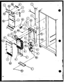 Evaporator and air handling (scd25j/p1116301w) (scd25j/p1116302w) (scd25jb/p1116303w) (scd25jb/p1116304w)