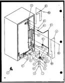 Cabinet back (scd25j/p1116301w) (scd25j/p1116302w) (scd25jb/p1116303w) (scd25jb/p1116304w)