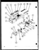 Ice bucket and ice maker (scd25j/p1116301w) (scd25j/p1116302w) (scd25jb/p1116303w) (scd25jb/p1116304w)