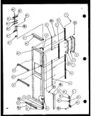 Freezer door (scd25jp/p1116305w) (scd25jp/p1116306w)