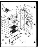 Freezer shelving and refrigerator light