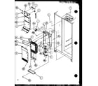 Amana 2599CIWL-P1121501WL evaporator and air handling diagram