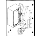Amana 2599CIWL-P1121501WL cabinet back diagram