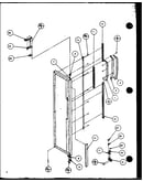 Freezer door (sz22mw/p1120607ww) (sz22ml/p1120607wl) (sz22mw/p1120608ww) (sz22ml/p1120608wl) (sz22mbw/p1120609ww) (sz22mbl/p1120609wl) (sz22mbw/p1120610ww) (sz22mbl/p1120610wl)