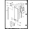 Amana SZ22MW-P1120608WW refrigerator door (sz22mw/p1120607ww) (sz22ml/p1120607wl) (sz22mw/p1120608ww) (sz22ml/p1120608wl) (sz22mbw/p1120609ww) (sz22mbl/p1120609wl) (sz22mbw/p1120610ww) (sz22mbl/p1120610wl) diagram
