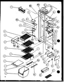 Freezer shelving and refrigerator light (sz22mw/p1120607ww) (sz22ml/p1120607wl) (sz22mw/p1120608ww) (sz22ml/p1120608wl) (sz22mbw/p1120609ww) (sz22mbl/p1120609wl) (sz22mbw/p1120610ww) (sz22mbl/p1120610wl)