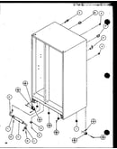 Rollers and cabinet back components (sz22mw/p1120607ww) (sz22ml/p1120607wl) (sz22mw/p1120608ww) (sz22ml/p1120608wl) (sz22mbw/p1120609ww) (sz22mbl/p1120609wl) (sz22mbw/p1120610ww) (sz22mbl/p1120610wl)