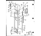 Amana SZDE27KBL-P1110602WL freezer door diagram