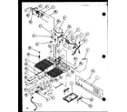 Amana SZDE27KBL-P1110602WL machine compartment diagram