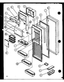 Refrigerator door