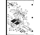 Amana SZD27KBW-P1101204WW machine compartment (tecumseh compressor) diagram