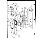 Amana SLD22MBW-P1120805WW evaporator and air handling diagram