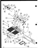 Machine compartment panasonic compressor (sld22mbg/p1120805wg) (sld22mbw/p1120805ww) (sld22mbl/p1120805wl) (sld22mb2w/p1155001ww) (sld22mb2l/p1155001wl) (sld25mw/p1121101ww) (sld25mg/p1121101wg) (sld25ml/p1121101wl) (sld25mbg/p1121103wg) (sld25mbl/p112110