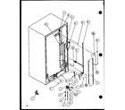 Amana SLD22MBW-P1120805WW cabinet back diagram