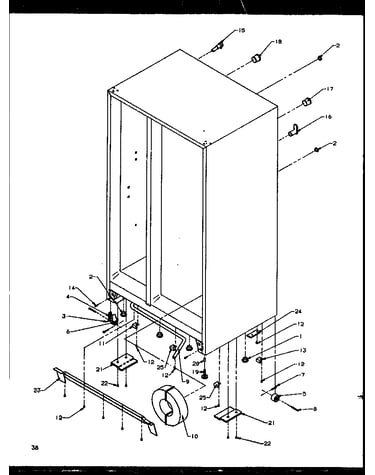 Drain and rollers