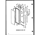 Amana SP17W-AG-P73320-14WG refrigerator door assy (sr25w-c/p60350-39wc) (sr25w/p60350-39w) (sr25w-a/p60350-39wa) (sr25w-l/p60350-38wl) (sr25w-ag/p60350-39wg) (sd25w-c/p60350-40wc) (sd25w/p60350-40w) (sd25w-a/p60350-40wa) (sd25w-l/p60350-40wl) (sd25w-ag/p60350-40wg) (sr22w-c/p60350- diagram