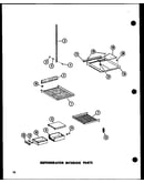 Refrigerator interior parts (sr25w-c/p60350-39wc) (sr25w/p60350-39w) (sr25w-a/p60350-39wa) (sr25w-l/p60350-38wl) (sr25w-ag/p60350-39wg) (sd25w-c/p60350-40wc) (sd25w/p60350-40w) (sd25w-a/p60350-40wa) (sd25w-l/p60350-40wl) (sd25w-ag/p60350-40wg) (sr22w-c/p6