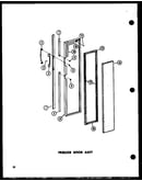 Freezer door assy (sp19w-c/p60350-46wc) (sp19w/p60350-46w) (sp19w-a/p60350-46wa) (sp19w-l/p60350-46wl) (sp19w-ag/p60350-46wg) (sp17w-ag/p60350-50wg) (sp17w/p60350-50w) (sp17w-l/p60350-50wl) (sp17w-c/p60350-50wc) (sp17w-a/p60350-wa) (sp17w/p60350-53w) (sp1
