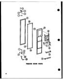 Freezer door parts (sp19w-c/p60350-46wc) (sp19w/p60350-46w) (sp19w-a/p60350-46wa) (sp19w-l/p60350-46wl) (sp19w-ag/p60350-46wg) (sp17w-ag/p60350-50wg) (sp17w/p60350-50w) (sp17w-l/p60350-50wl) (sp17w-c/p60350-50wc) (sp17w-a/p60350-wa) (sp17w/p60350-53w) (sp
