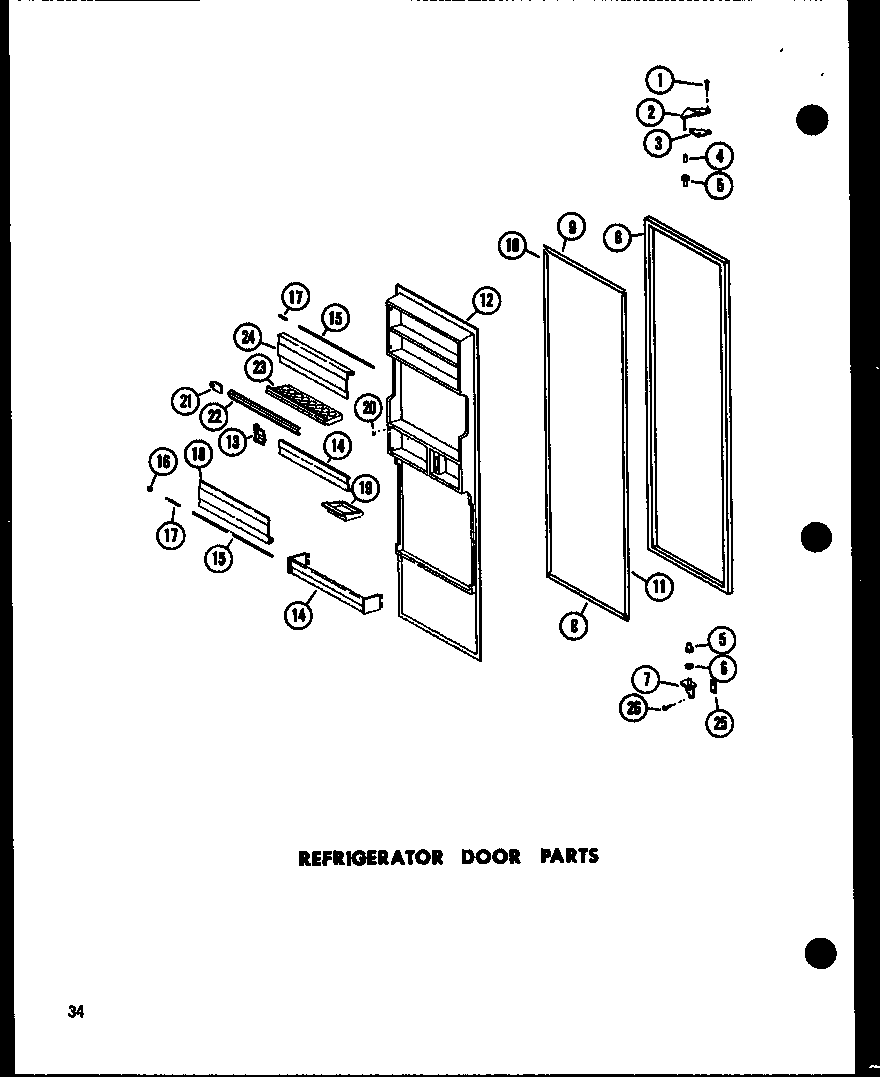 REFRIGERATOR DOOR PARTS (SP19W-C/P60350-46WC) (SP19W/P60350-46W) (SP19W-A/P60350-46WA) (SP19W-L/P60350-46WL) (SP19W-AG/P60350-46WG) (SP17W-AG/P60350-50WG) (SP17W/P60350-50W) (SP17W-L/P60350-50WL) (SP17W-C/P60350-50WC) (SP17W-A/P60350-WA) (SP17W/P60350-53W