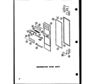 Amana SR19W-P60350-47W refrigerator door parts (sp19w-c/p60350-46wc) (sp19w/p60350-46w) (sp19w-a/p60350-46wa) (sp19w-l/p60350-46wl) (sp19w-ag/p60350-46wg) (sp17w-ag/p60350-50wg) (sp17w/p60350-50w) (sp17w-l/p60350-50wl) (sp17w-c/p60350-50wc) (sp17w-a/p60350-wa) (sp17w/p60350-53w diagram