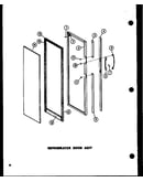 Refrigerator door assy (sp19w-c/p60350-46wc) (sp19w/p60350-46w) (sp19w-a/p60350-46wa) (sp19w-l/p60350-46wl) (sp19w-ag/p60350-46wg) (sp17w-ag/p60350-50wg) (sp17w/p60350-50w) (sp17w-l/p60350-50wl) (sp17w-c/p60350-50wc) (sp17w-a/p60350-wa) (sp17w/p60350-53w)
