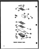 Freezer interior parts (sp19w-c/p60350-46wc) (sp19w/p60350-46w) (sp19w-a/p60350-46wa) (sp19w-l/p60350-46wl) (sp19w-ag/p60350-46wg) (sp17w-ag/p60350-50wg) (sp17w/p60350-50w) (sp17w-l/p60350-50wl) (sp17w-c/p60350-50wc) (sp17w-a/p60350-wa) (sp17w/p60350-53w)