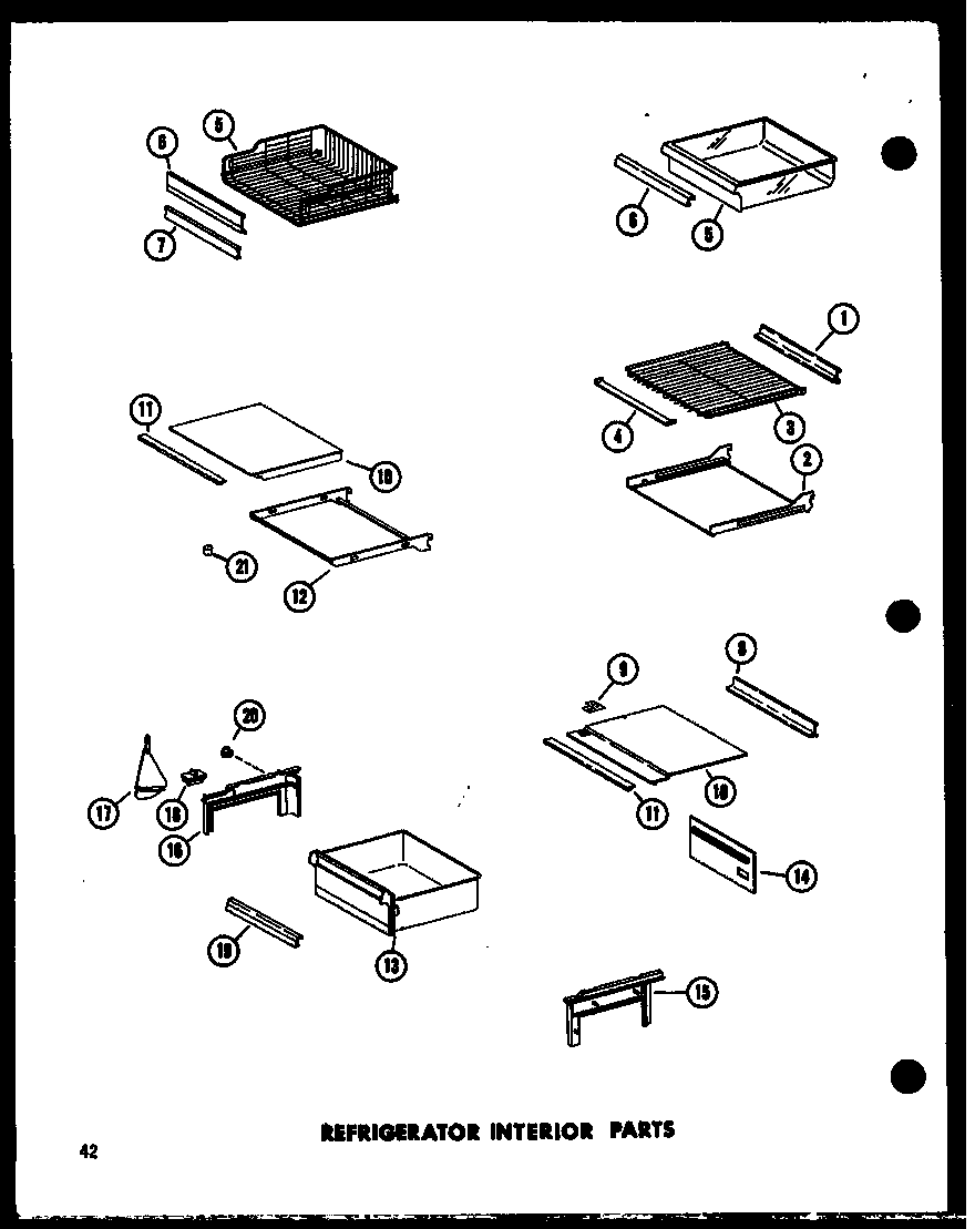 REFRIGERATOR INTERIOR PARTS (SP19W-C/P60350-46WC) (SP19W/P60350-46W) (SP19W-A/P60350-46WA) (SP19W-L/P60350-46WL) (SP19W-AG/P60350-46WG) (SP17W-AG/P60350-50WG) (SP17W/P60350-50W) (SP17W-L/P60350-50WL) (SP17W-C/P60350-50WC) (SP17W-A/P60350-WA) (SP17W/P60350