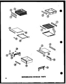 Refrigerator interior parts (sp19w-c/p60350-46wc) (sp19w/p60350-46w) (sp19w-a/p60350-46wa) (sp19w-l/p60350-46wl) (sp19w-ag/p60350-46wg) (sp17w-ag/p60350-50wg) (sp17w/p60350-50w) (sp17w-l/p60350-50wl) (sp17w-c/p60350-50wc) (sp17w-a/p60350-wa) (sp17w/p60350