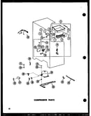 Compressor parts (sp19w-c/p60350-46wc) (sp19w/p60350-46w) (sp19w-a/p60350-46wa) (sp19w-l/p60350-46wl) (sp19w-ag/p60350-46wg) (sp17w-ag/p60350-50wg) (sp17w/p60350-50w) (sp17w-l/p60350-50wl) (sp17w-c/p60350-50wc) (sp17w-a/p60350-wa) (sp17w/p60350-53w) (sp17