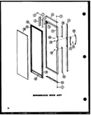 Refrigerator door assy (sr25w-c/p73320-17wc) (sr25w-a/p73320-17wa) (sr25w-ag/p73320-17wg) (sr25w/p73320-17w) (sr25w-l/p73320-17wl) (sd25w-c/p73320-18wc) (sd25w/p73320-18w) (sd25w-a/p73320-18wa) (sd25w-l/p73320-18wl) (sd25w-ag/p73320-18wg) (sr22w-c/p73320-
