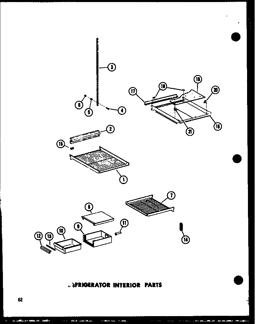 REFRIGERATOR INTERIOR PARTS (SR25W-C/P73320-17WC) (SR25W-A/P73320-17WA) (SR25W-AG/P73320-17WG) (SR25W/P73320-17W) (SR25W-L/P73320-17WL) (SD25W-C/P73320-18WC) (SD25W/P73320-18W) (SD25W-A/P73320-18WA) (SD25W-L/P73320-18WL) (SD25W-AG/P73320-18WG) (SR22W-C/P7