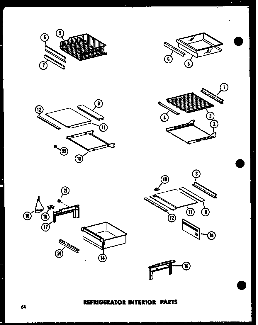 REFRIGERATOR INTERIOR PARTS (SR25W-C/P73320-17WC) (SR25W-A/P73320-17WA) (SR25W-AG/P73320-17WG) (SR25W/P73320-17W) (SR25W-L/P73320-17WL) (SD25W-C/P73320-18WC) (SD25W/P73320-18W) (SD25W-A/P73320-18WA) (SD25W-L/P73320-18WL) (SD25W-AG/P73320-18WG) (SR22W-C/P7