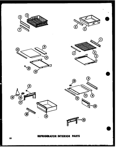 Refrigerator interior parts (sr25w-c/p73320-17wc) (sr25w-a/p73320-17wa) (sr25w-ag/p73320-17wg) (sr25w/p73320-17w) (sr25w-l/p73320-17wl) (sd25w-c/p73320-18wc) (sd25w/p73320-18w) (sd25w-a/p73320-18wa) (sd25w-l/p73320-18wl) (sd25w-ag/p73320-18wg) (sr22w-c/p7