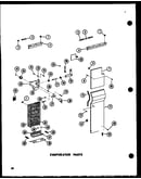 Evaporator parts (sr25w-c/p73320-17wc) (sr25w-a/p73320-17wa) (sr25w-ag/p73320-17wg) (sr25w/p73320-17w) (sr25w-l/p73320-17wl) (sd25w-c/p73320-18wc) (sd25w/p73320-18w) (sd25w-a/p73320-18wa) (sd25w-l/p73320-18wl) (sd25w-ag/p73320-18wg) (sr22w-c/p73320-20wc)
