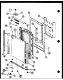 Freezer door trim