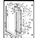 Amana SRI19F-P7700010W refrigerator door assembly (sdi22f/p7700005w) (sdi22f-g/p7700005wg) (sdi22f-l/p7700005wl) (sri25f-g/p7700006wg) (sri25f-a/p7700006wa) (sri25f-c/p7700006wc) (sri25f-l/p7700006wl) (sri25f/p7700006w) (sdi22f/p7700011w) (sdi22f-g/p7700011wg) (sdi22f-l/p770001 diagram